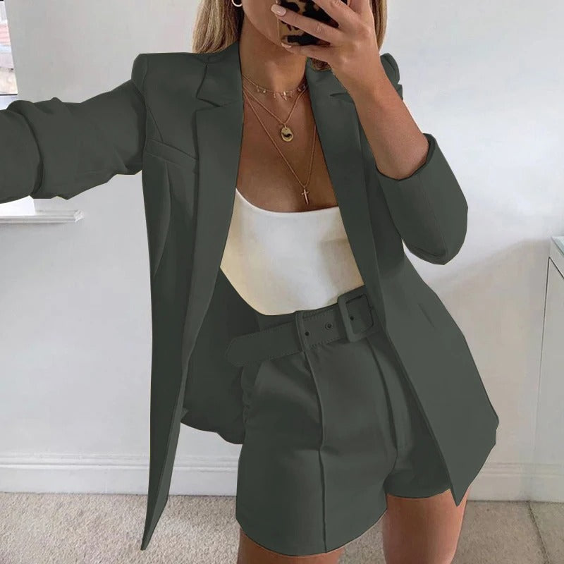 Stockholm Atelier™ - Elegant Two-Piece Suit Set