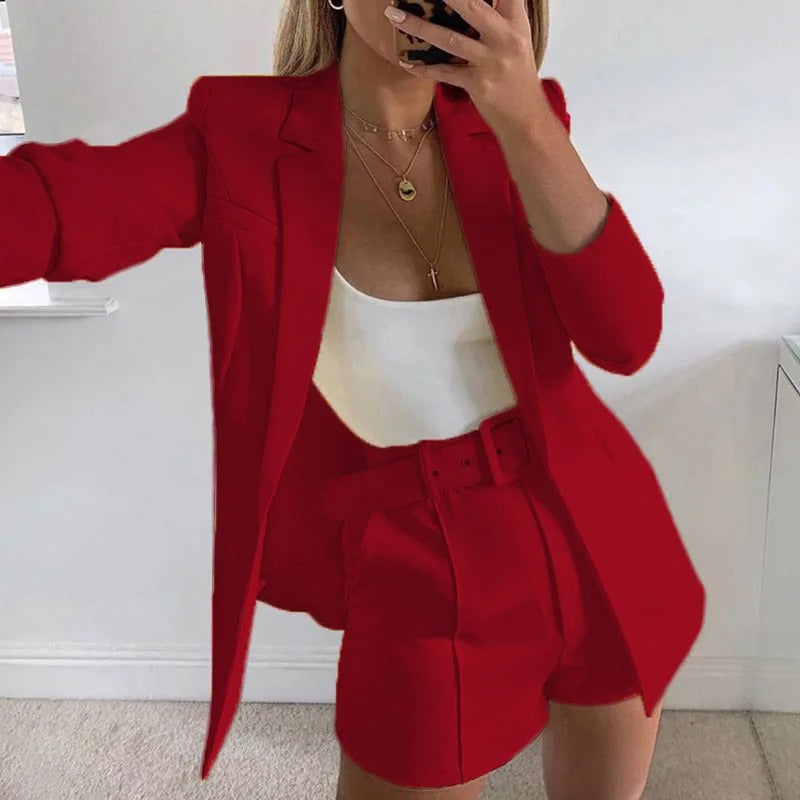 Stockholm Atelier™ - Elegant Two-Piece Suit Set
