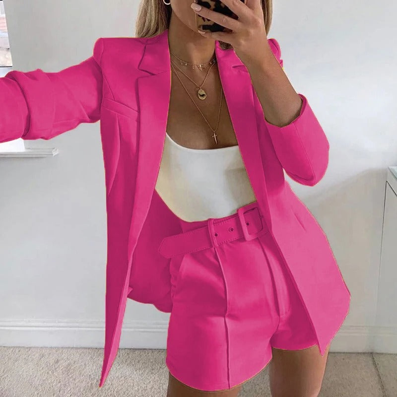 Stockholm Atelier™ - Elegant Two-Piece Suit Set
