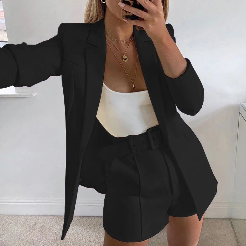 Stockholm Atelier™ - Elegant Two-Piece Suit Set